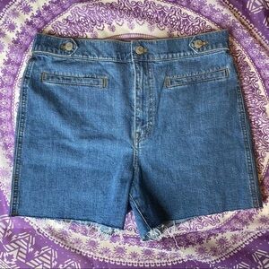 Madewell Jeans DIY Cut Off Shorts. Size 28